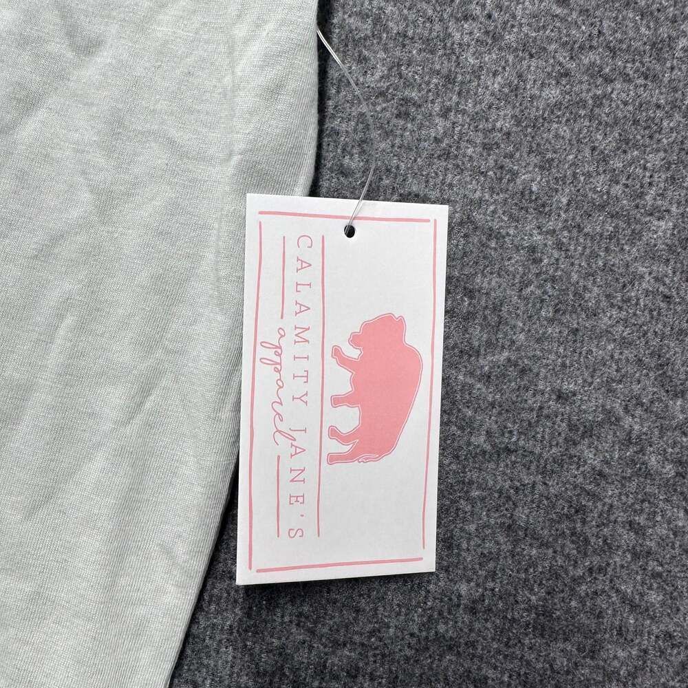 Calamity Jane's Apparel V Neck Graphic Tee TEXAS Shirt - Picture 3 of 6